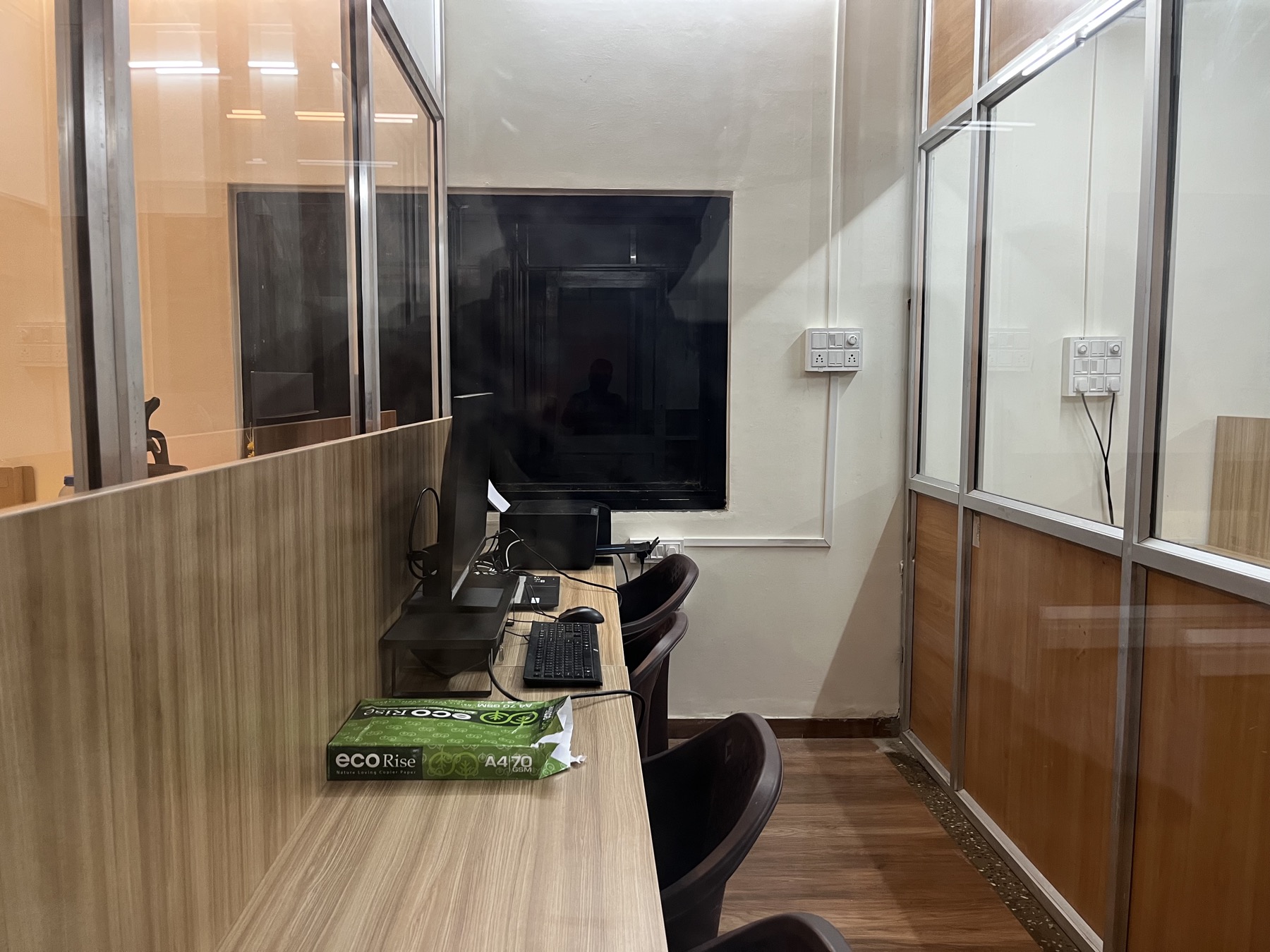 Programme control desk