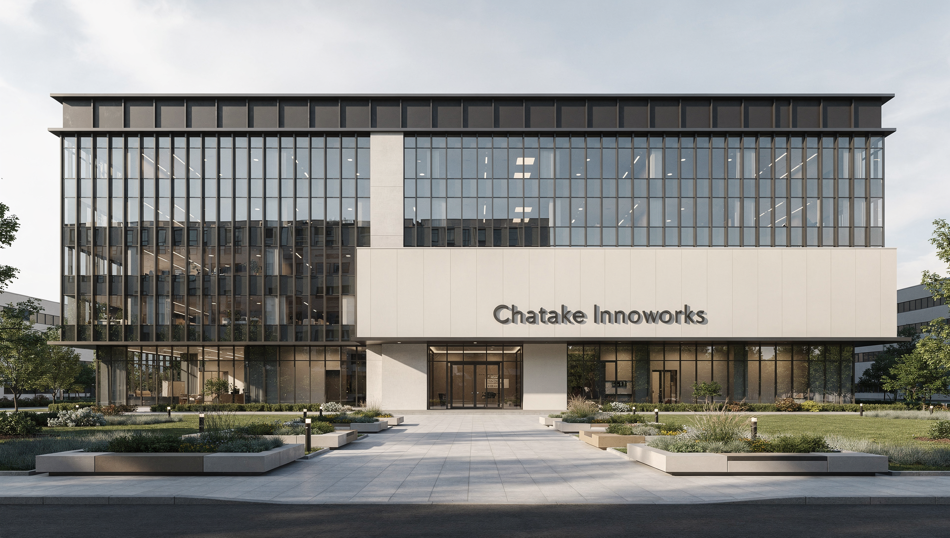 Complete landscape concept artwork for the Chatake Innoworks Vision 2029