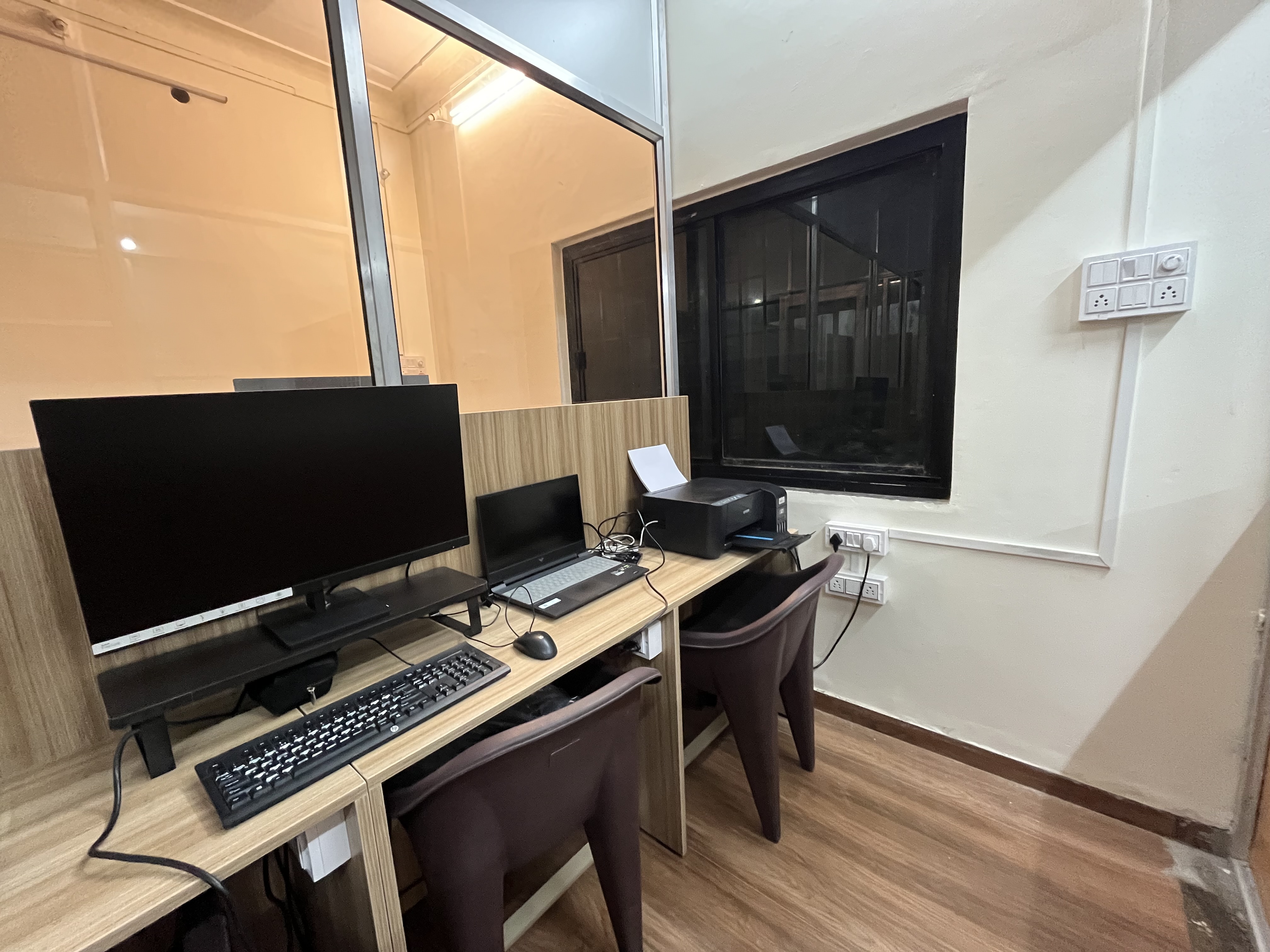 MindforgeAI control room and workstation setup