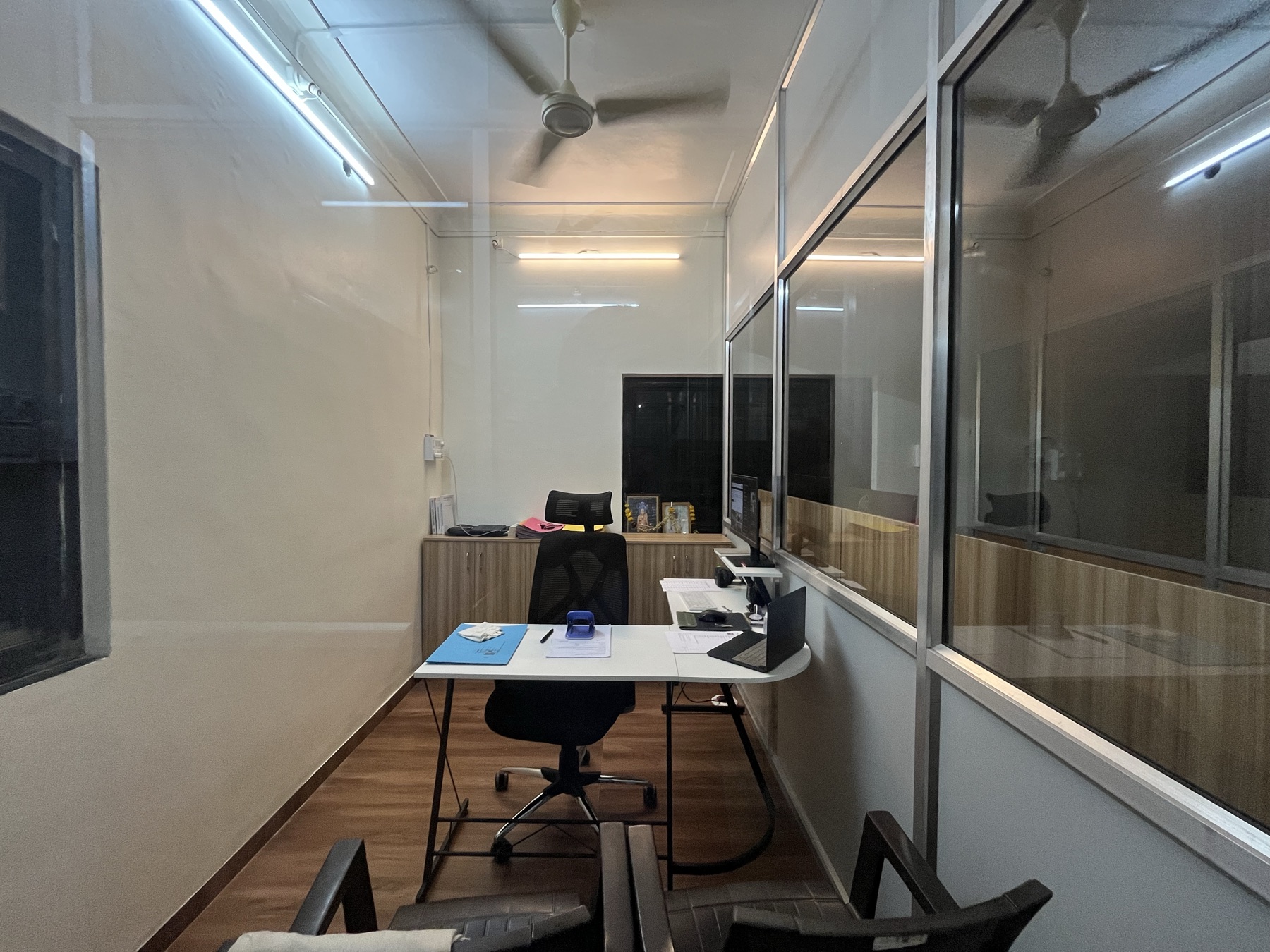 Updated program office and coordinator cabin