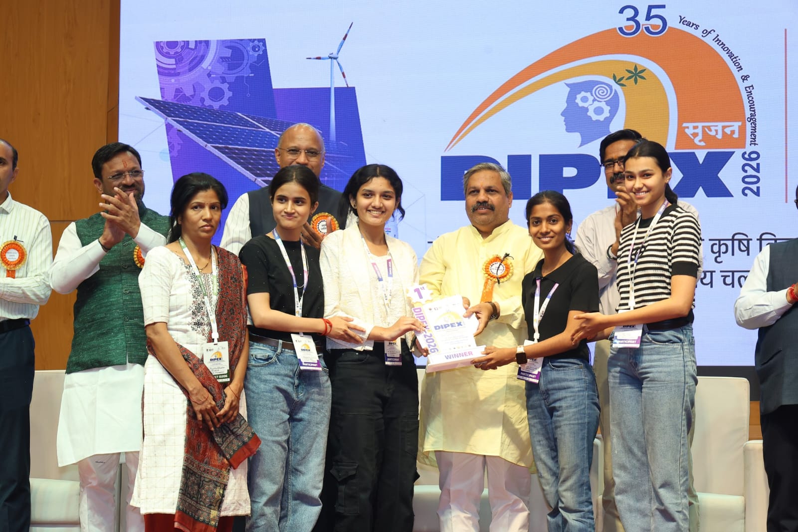 GFIS team receiving recognition at DIPEX 2026