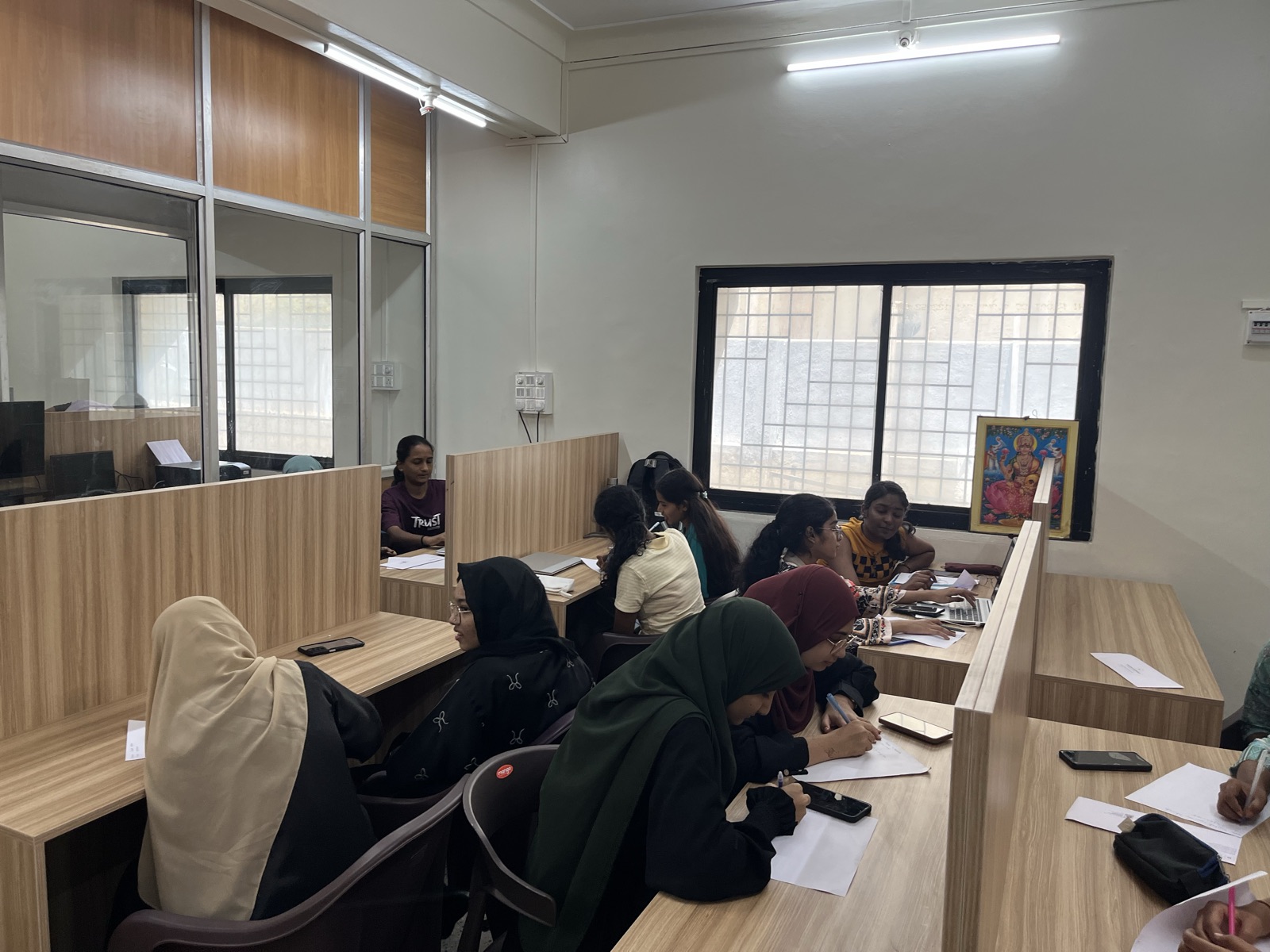 Inside the learning studio — programme archive photograph 10