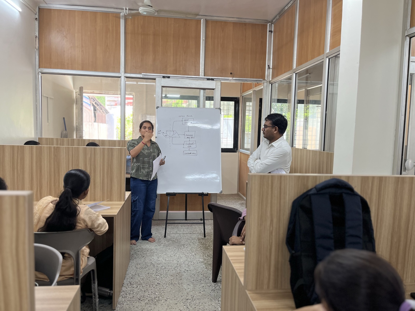 Student presentations & discussion — programme archive photograph 1