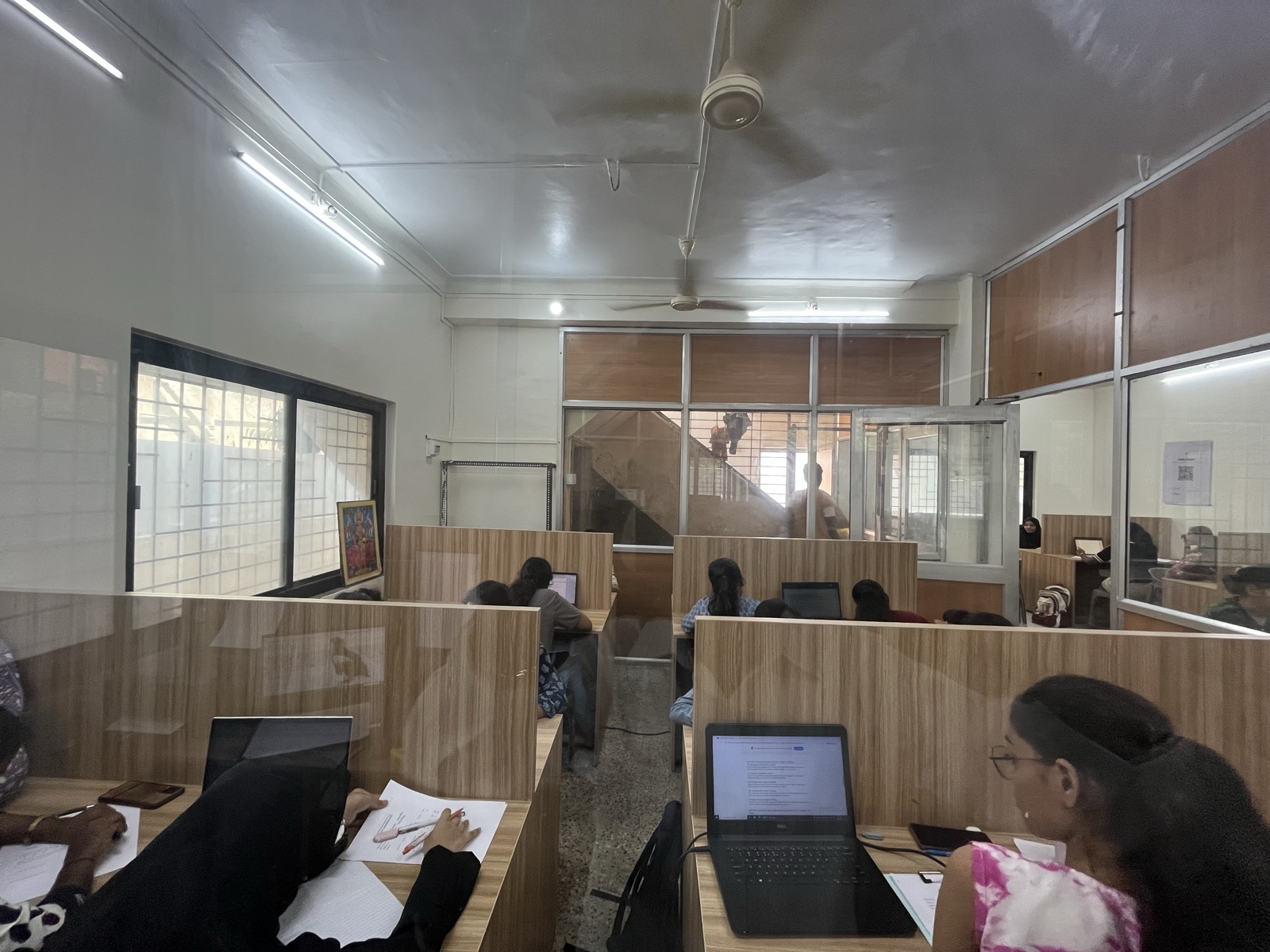 Inside the learning studio — programme archive photograph 14